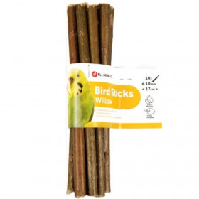 Натурални върбови клонки за гризане за птици Flamingo WILLOW STICKS  - S размер - 17 см х 10 бр 